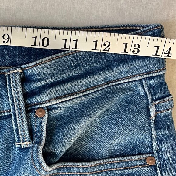 MOTHER Tripper Ankle Jeans Size 27 in Work Hard Play Hard - Picture 4 of 9